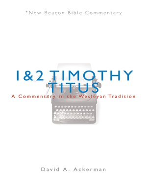 cover image of NBBC, 1 & 2 Timothy/Titus